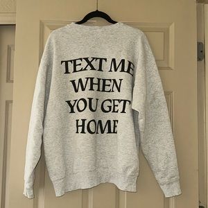 GHOSTED GARMENT lonely ghost branded authentic vintage Warner bros crew